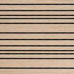 Groove acoustic panel